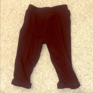 Super Soft Black Baby Dress Pant Leggins